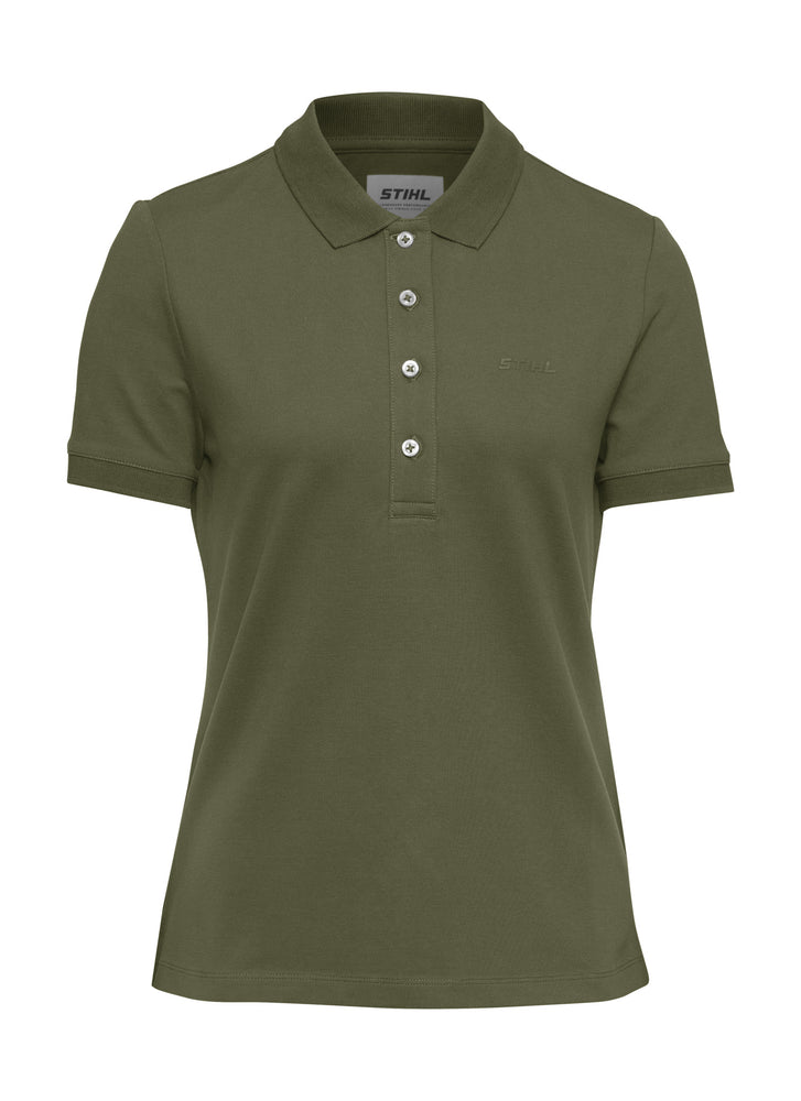 Poloshirt Gr. XS Damen BASIC GREEN