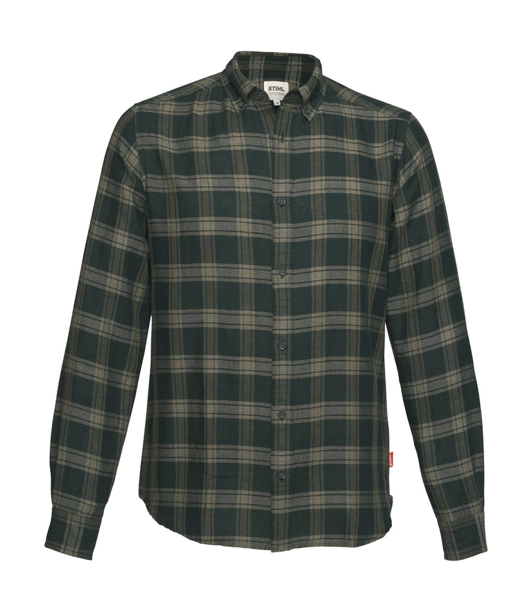 Hemd Gr. L PLAID GREEN