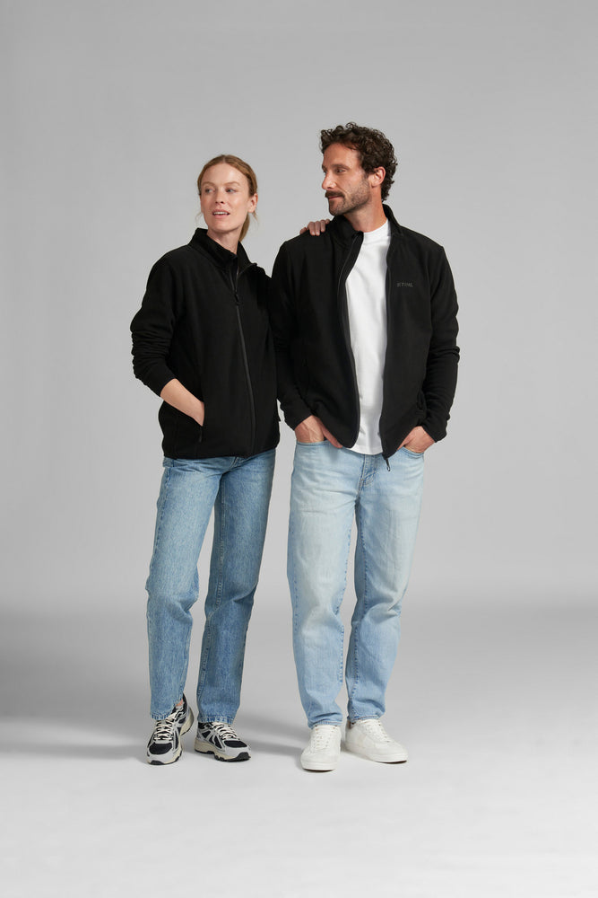 Fleecejacke Gr. XL CLASSIC BLACK