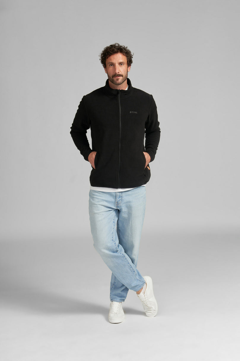 Fleecejacke Gr. XL CLASSIC BLACK