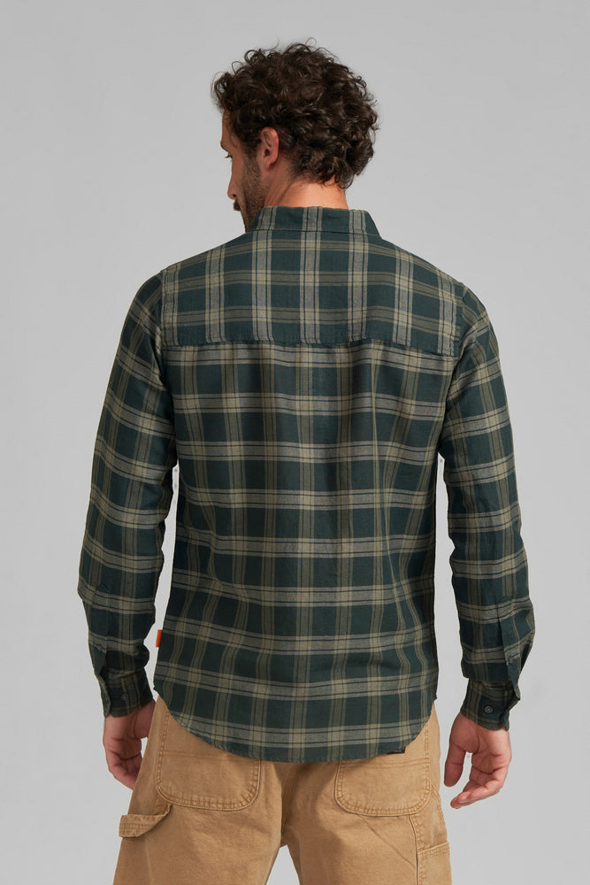 Hemd Gr. L PLAID GREEN
