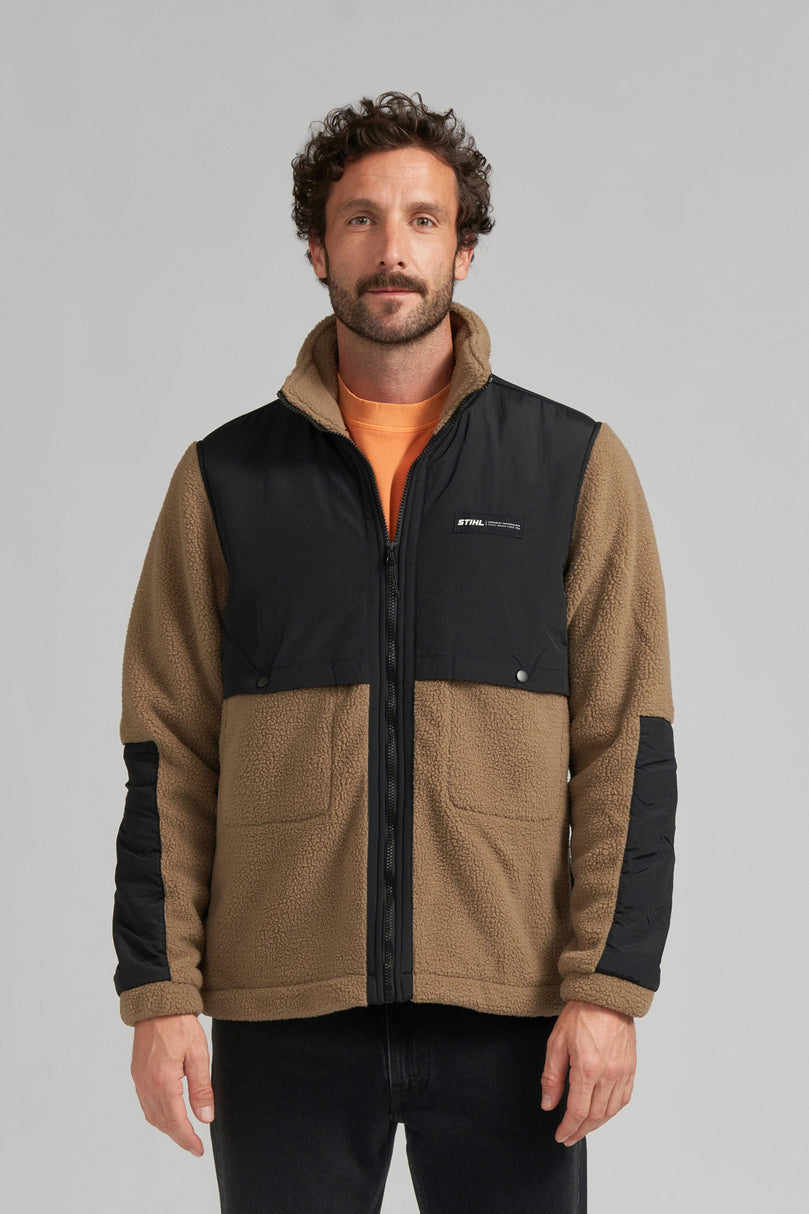 Jacke Gr. XXXL SHERPA BROWN