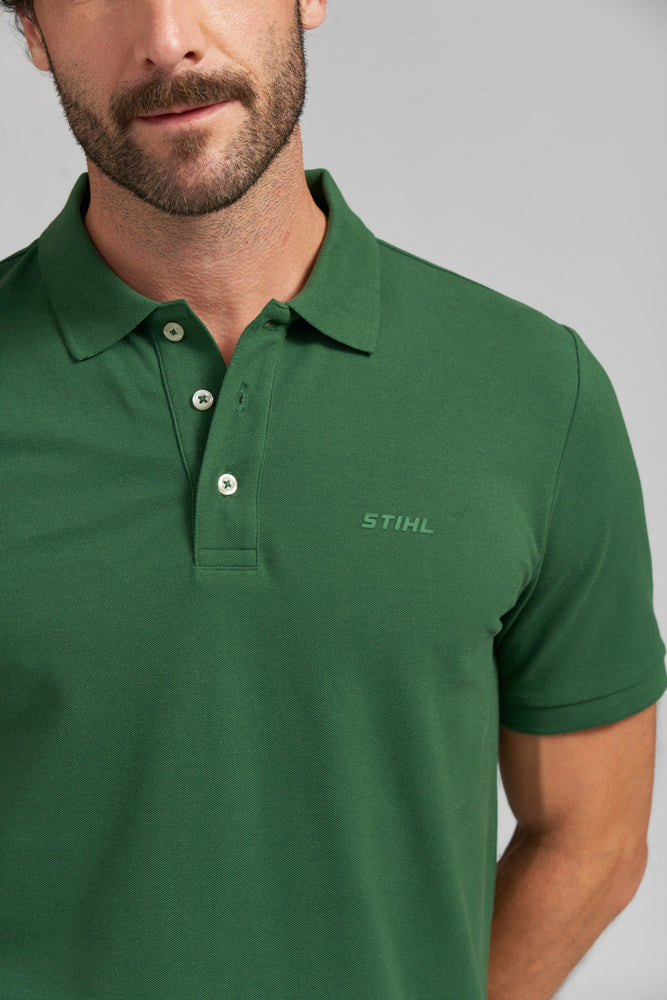 Poloshirt Gr. M BASIC GREEN