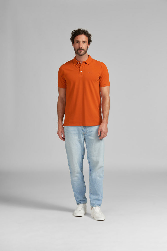 Poloshirt Gr. XL BASIC ORANGE