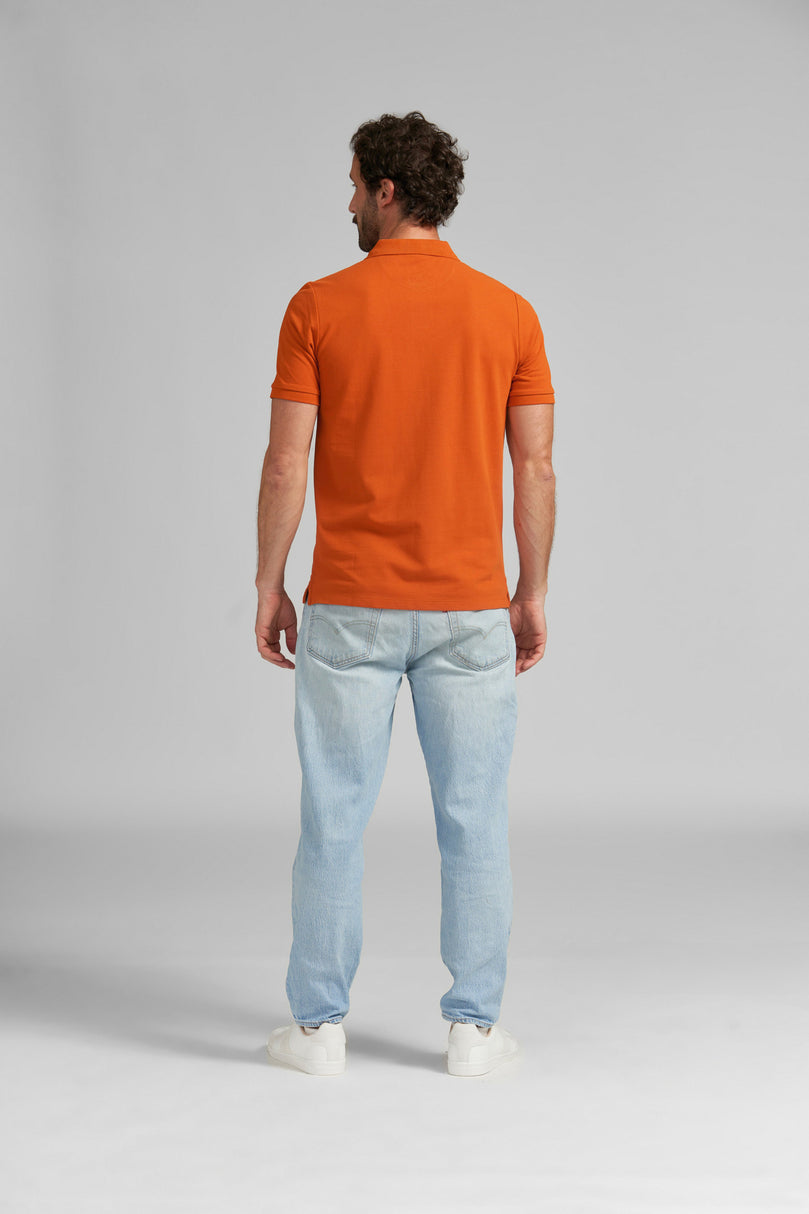 Poloshirt Gr. XL BASIC ORANGE