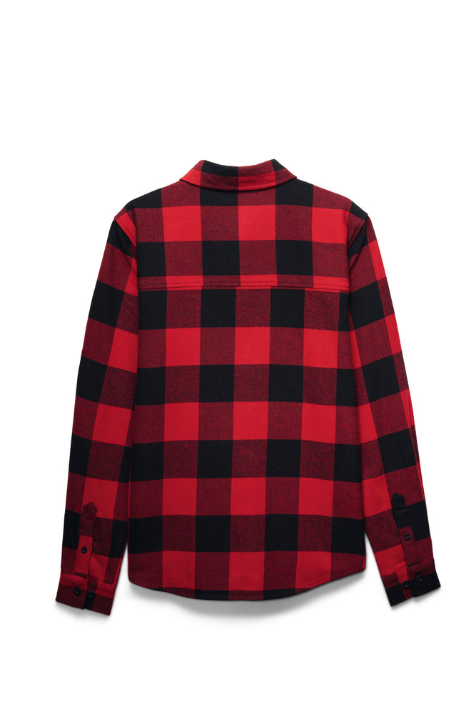 Hemd Gr. XL PLAID RED BLACK