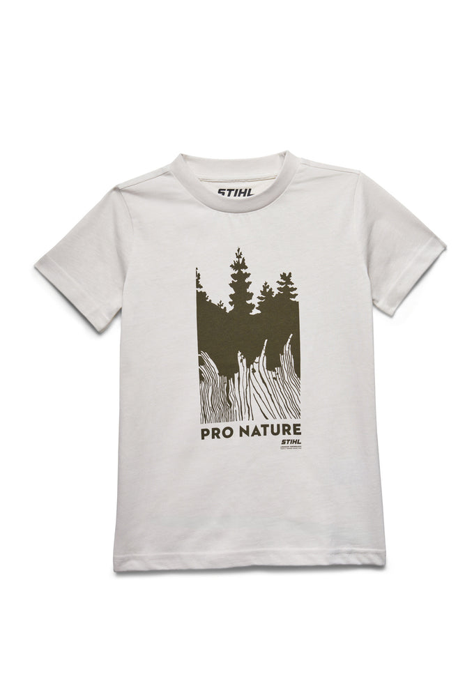 T-Shirt Gr. 146-152 KIDS PRO NATURE WHITE