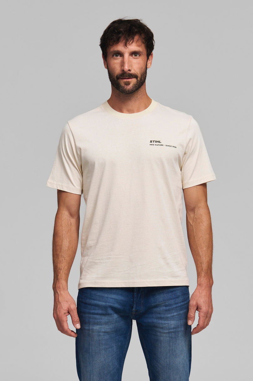 T-Shirt Gr. M TREE CIRCLE Beige