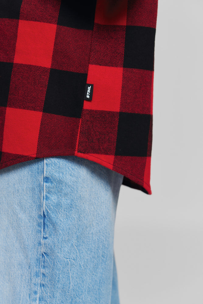 Hemd Gr. XXL PLAID RED BLACK