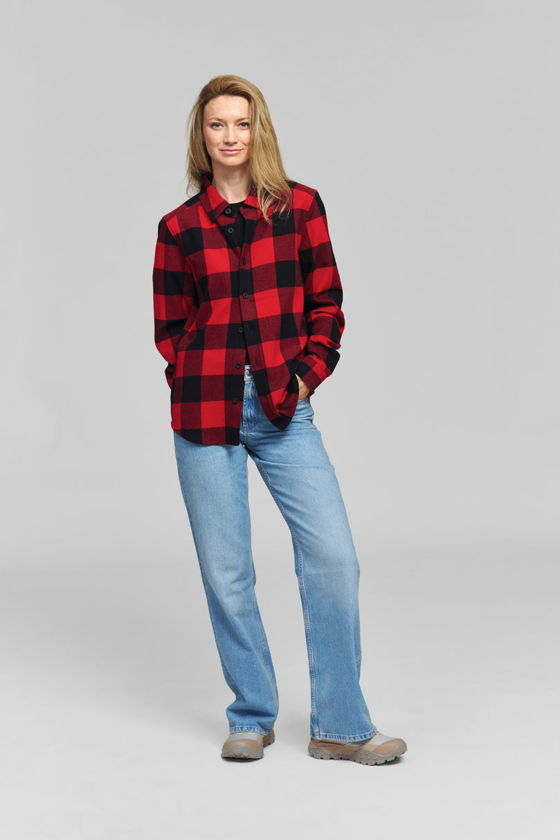 Hemd Gr. XXL PLAID RED BLACK