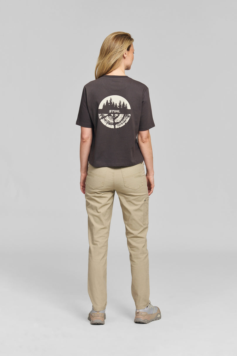 T-Shirt Gr. XL Damen TREE CIRCLE Grau