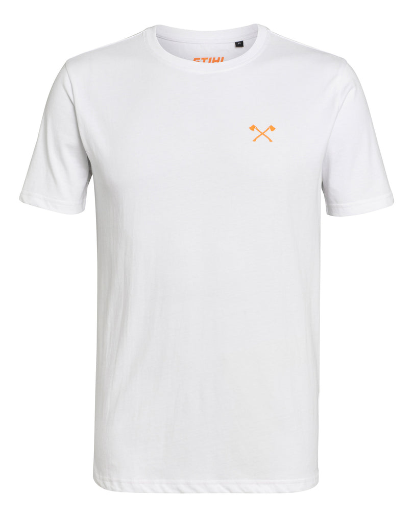 STIHL T-Shirt SMALL AXE weiß, Gr. M