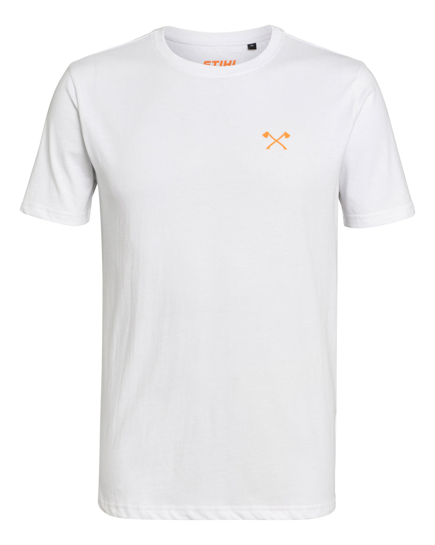 STIHL T-Shirt SMALL AXE weiß, Gr. M