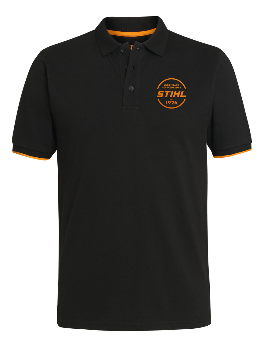 STIHL Poloshirt LOGO-CIRCLE schwarz, Gr. XXL