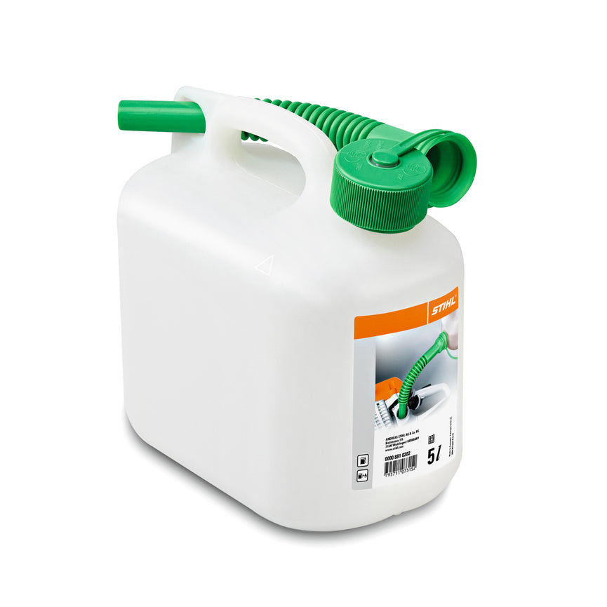 Benzinkanister 5 L transparent
