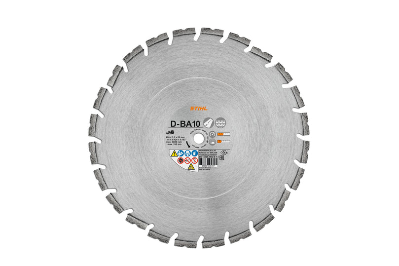 Trennscheibe D-BA10 Ø 400mm/16"