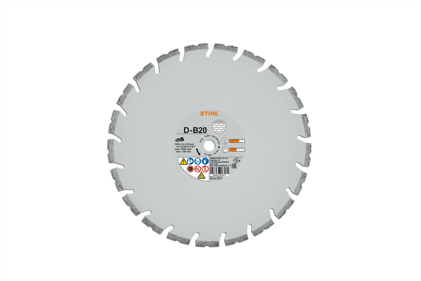 Trennscheibe D-B20 Ø 400mm/16"