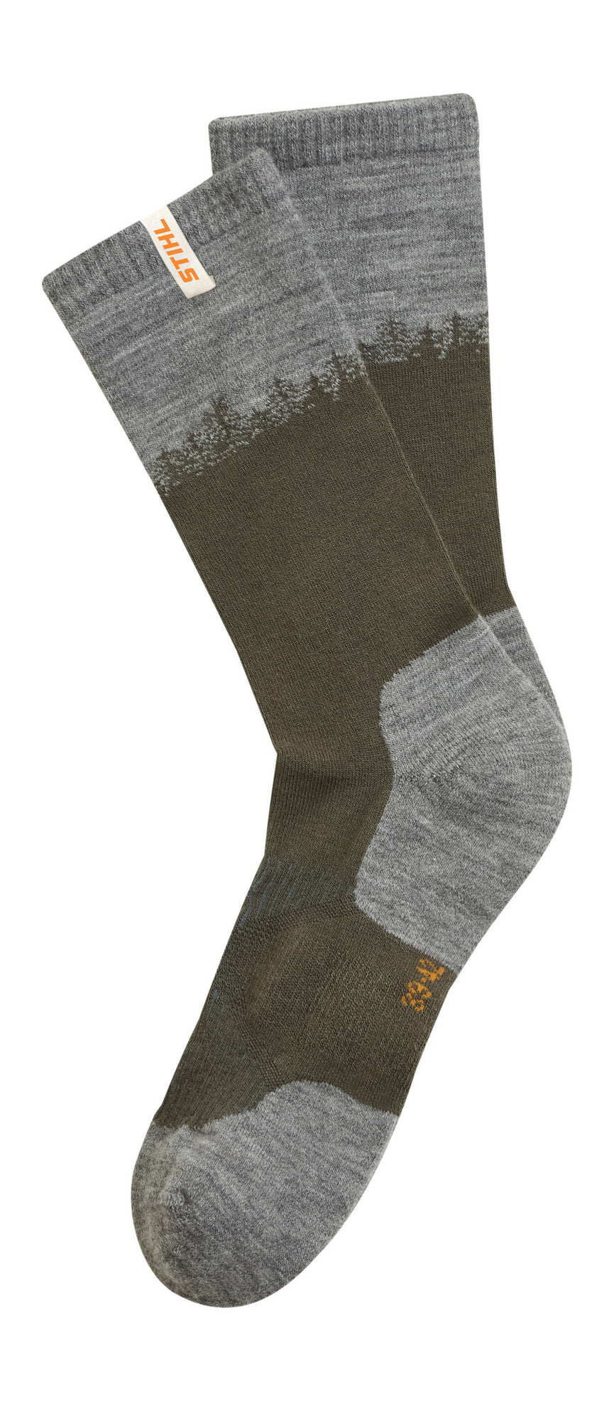 Socken Gr. 39-42 FIR Grün