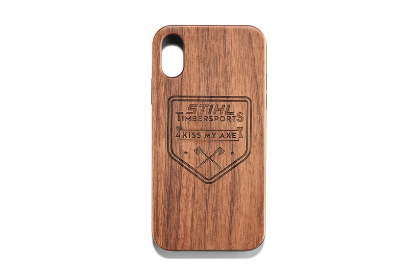 Handyhülle AXE Holz iPhone X/XS