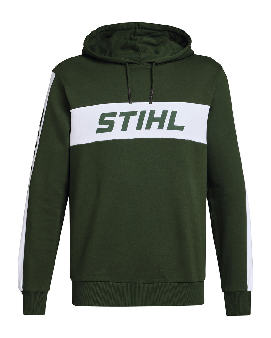 Hoodie Gr. L COLORBLOCK SLEEVE Grün