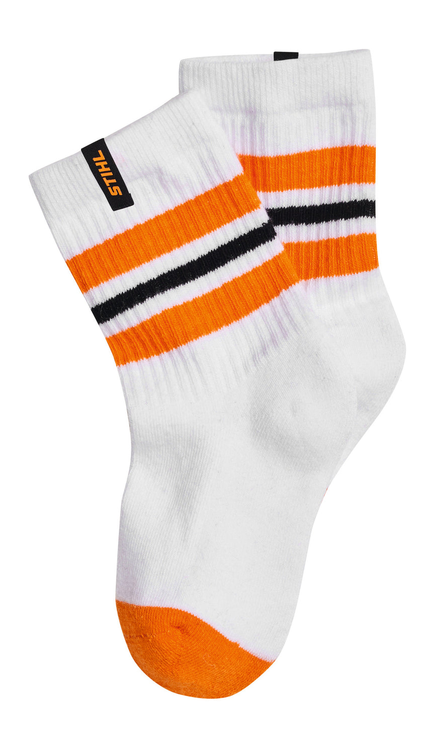 Kindersocken Gr. 28-30 3er Set STRIPES Schwarz / Weiß/ Grau