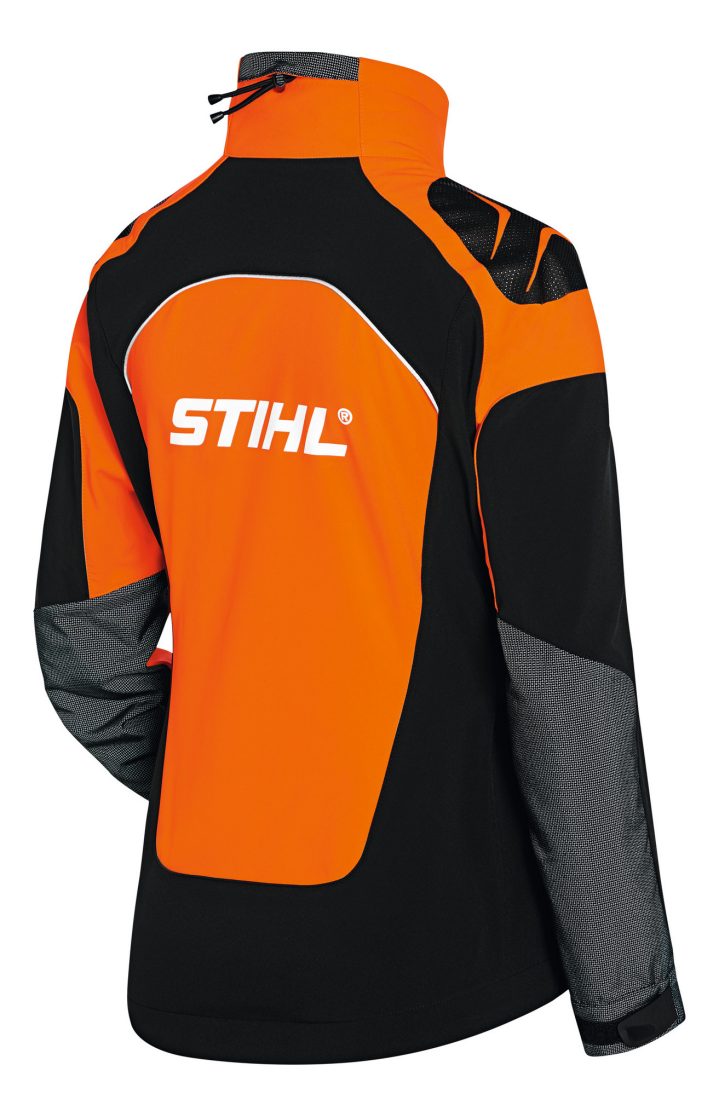 Jacke Herren ADVANCE X-SHELL orange/schwarz